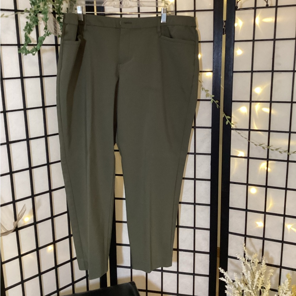 Women’s Olive Green Dress Pants